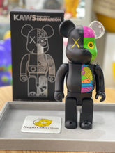 BE@RBRICK x OriginalFake Kaws Companion Dissected 400% 黑色版。